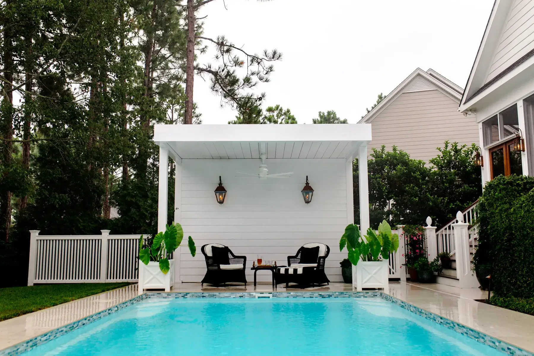 Louvered Pergola 55 R-BREEZE™ Slatted Roof Pergola Installation in Collin and Denton Counties