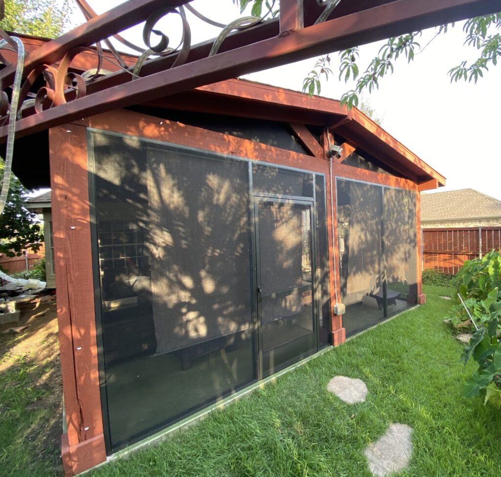 screened patio contractor plano tx 7