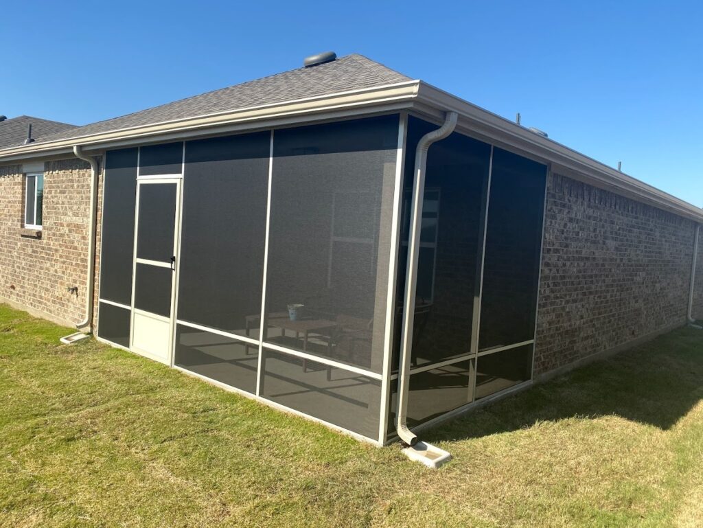 screened porch enclosures aubrey tx 2