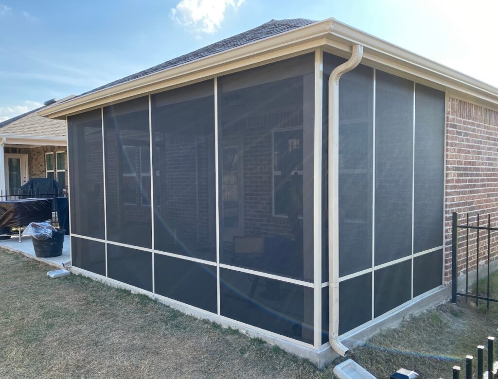 screened porch enclosures aubrey tx 3