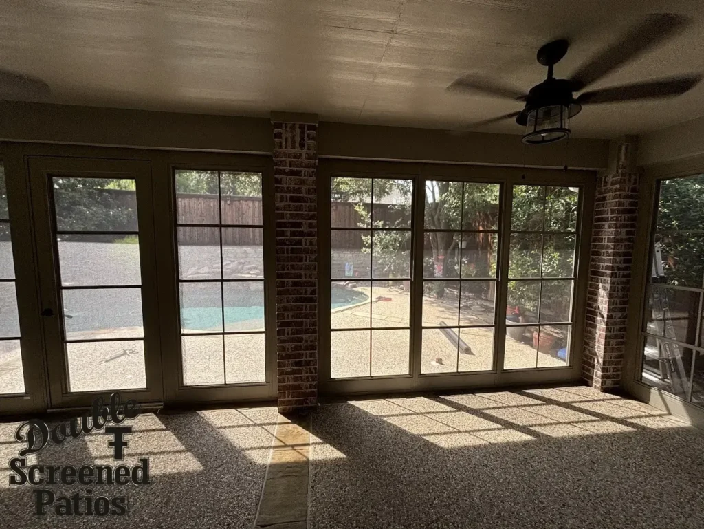 weathermaster series 200 vinyl window sunroom allen texas 9
