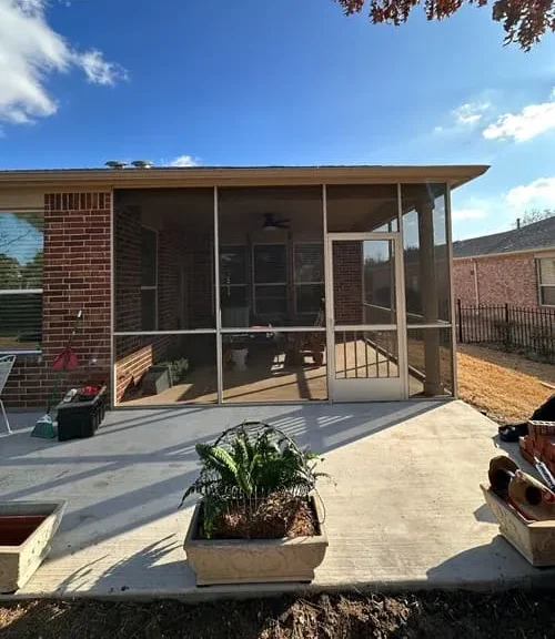 Projects 9 Screened Patio Enclosure Frisco
