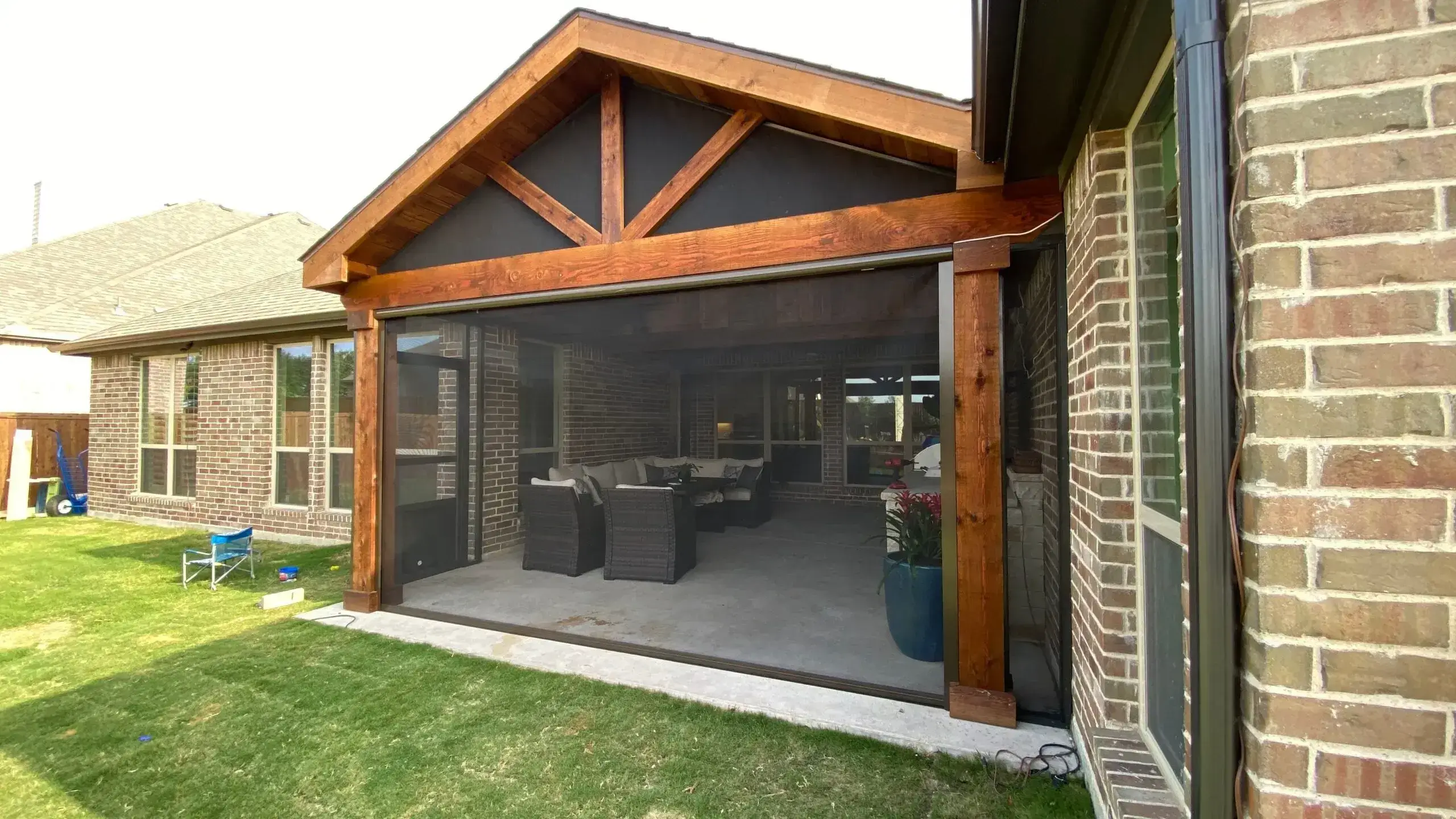 Screen Room or Glass Enclosure for Year-Round Use in DFW