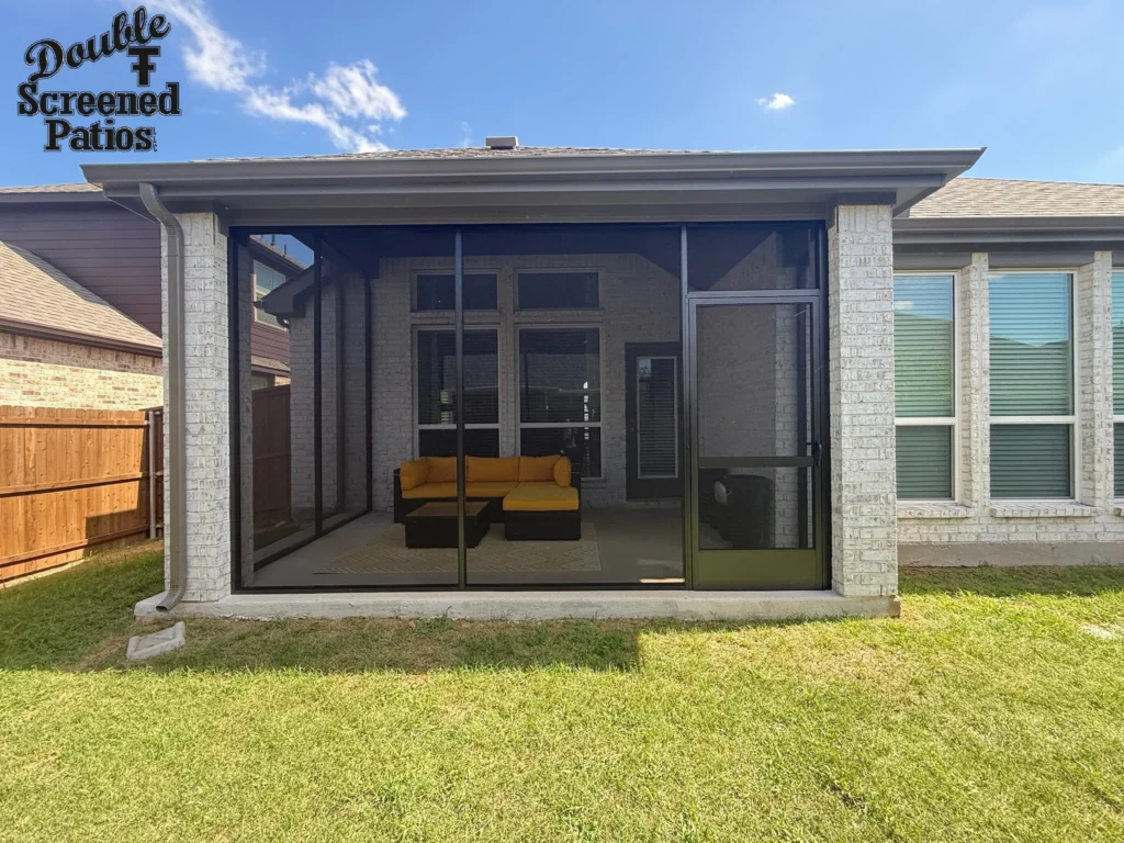 Porch Screen Enclosure in Anna, TX