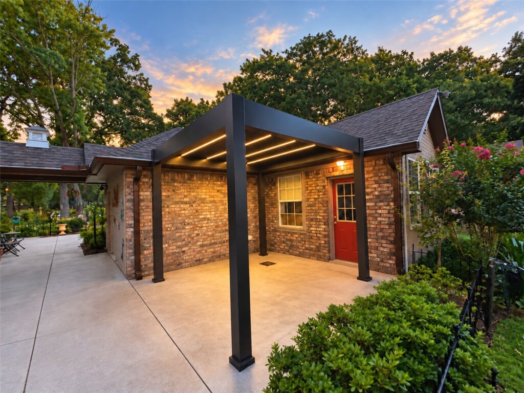 louvered pergola contractor celina