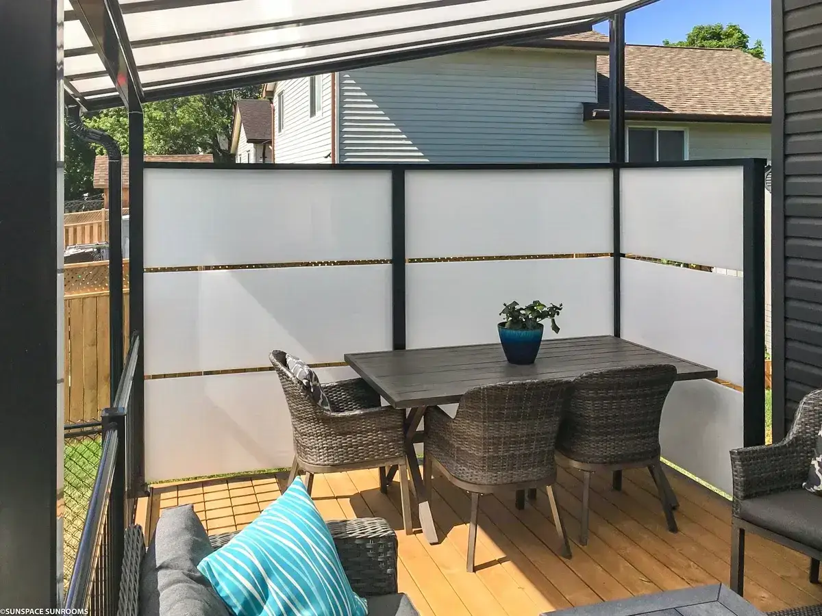 patio privacy wall