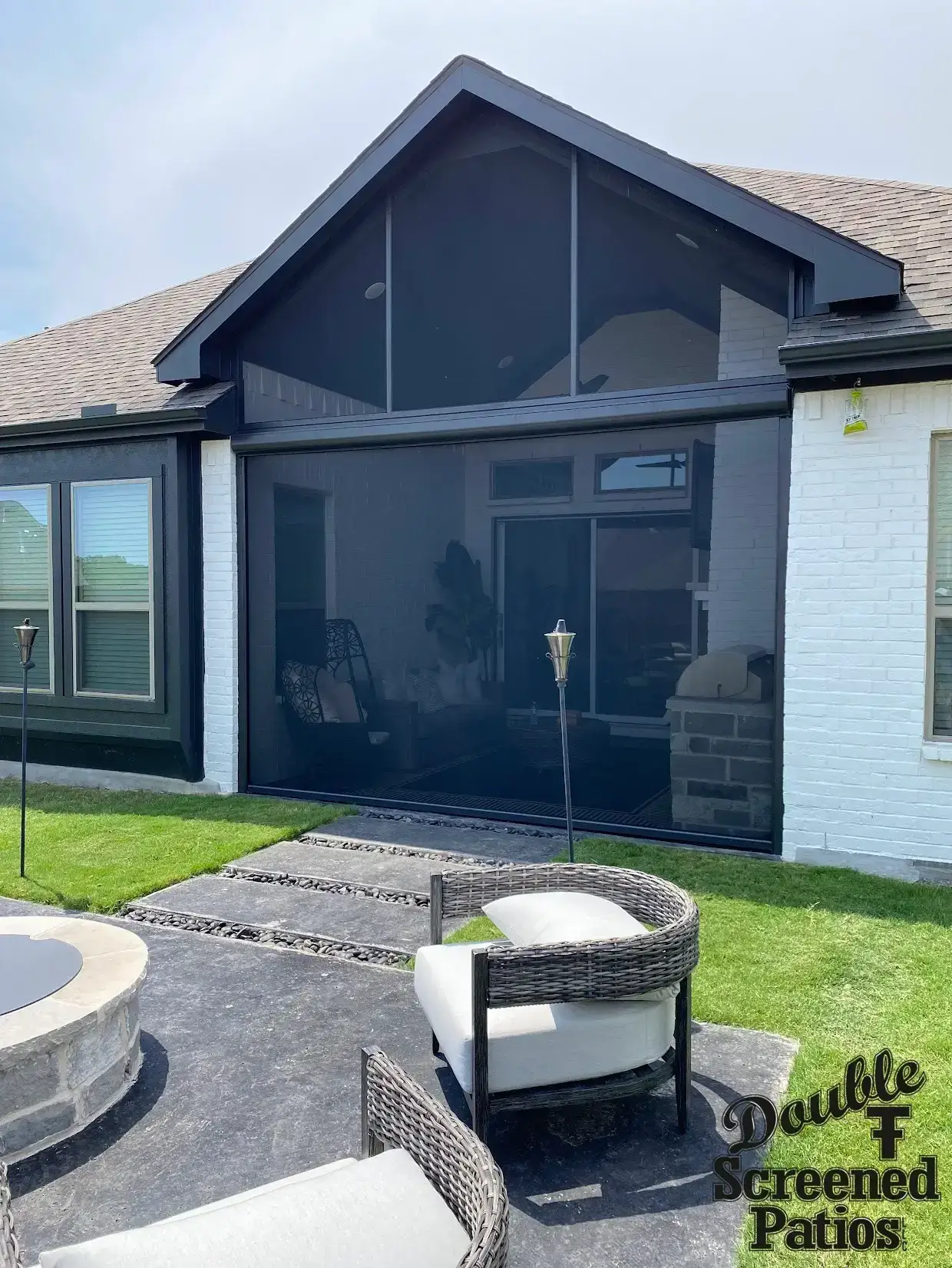 motorized porch screens oak point texas 5