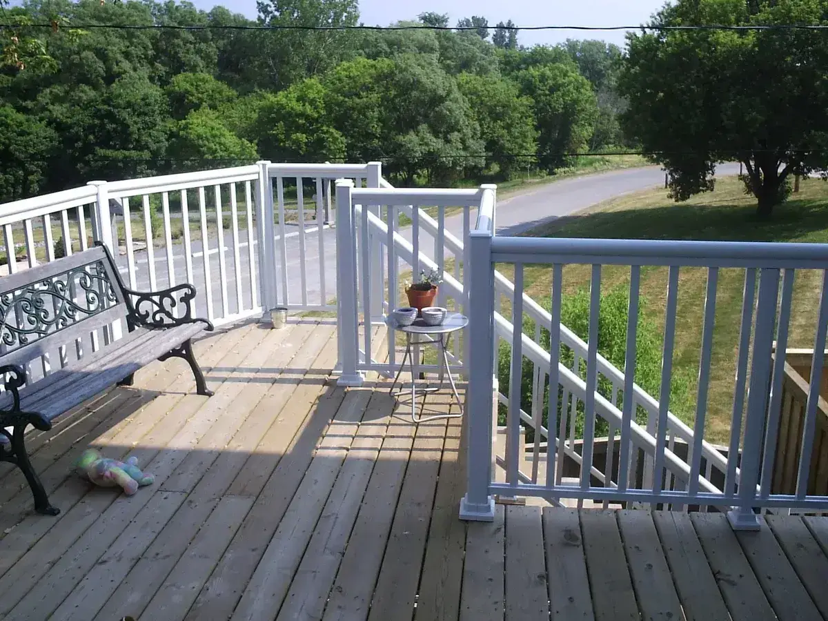 railing traditional picket sunspace