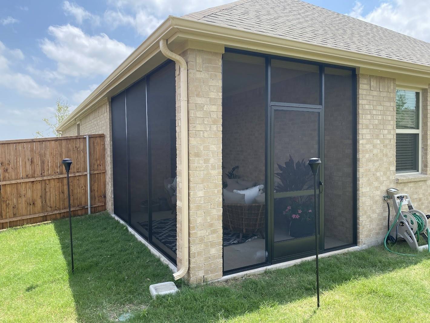 screened porch enclosures aubrey tx 1